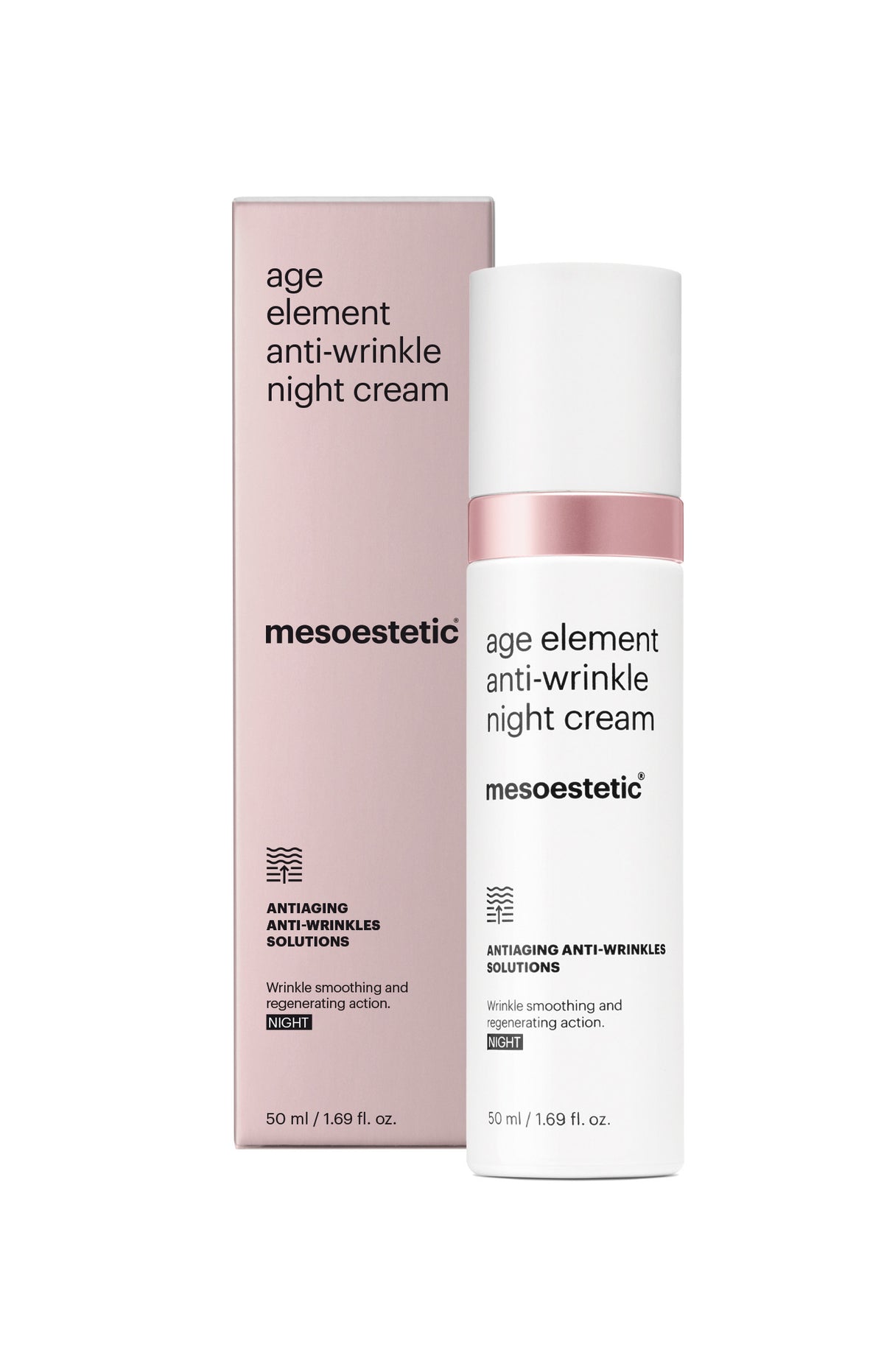 Mesoestetic Age Element Anti-Wrinkle Night Cream 50 ml med ytteremballasje