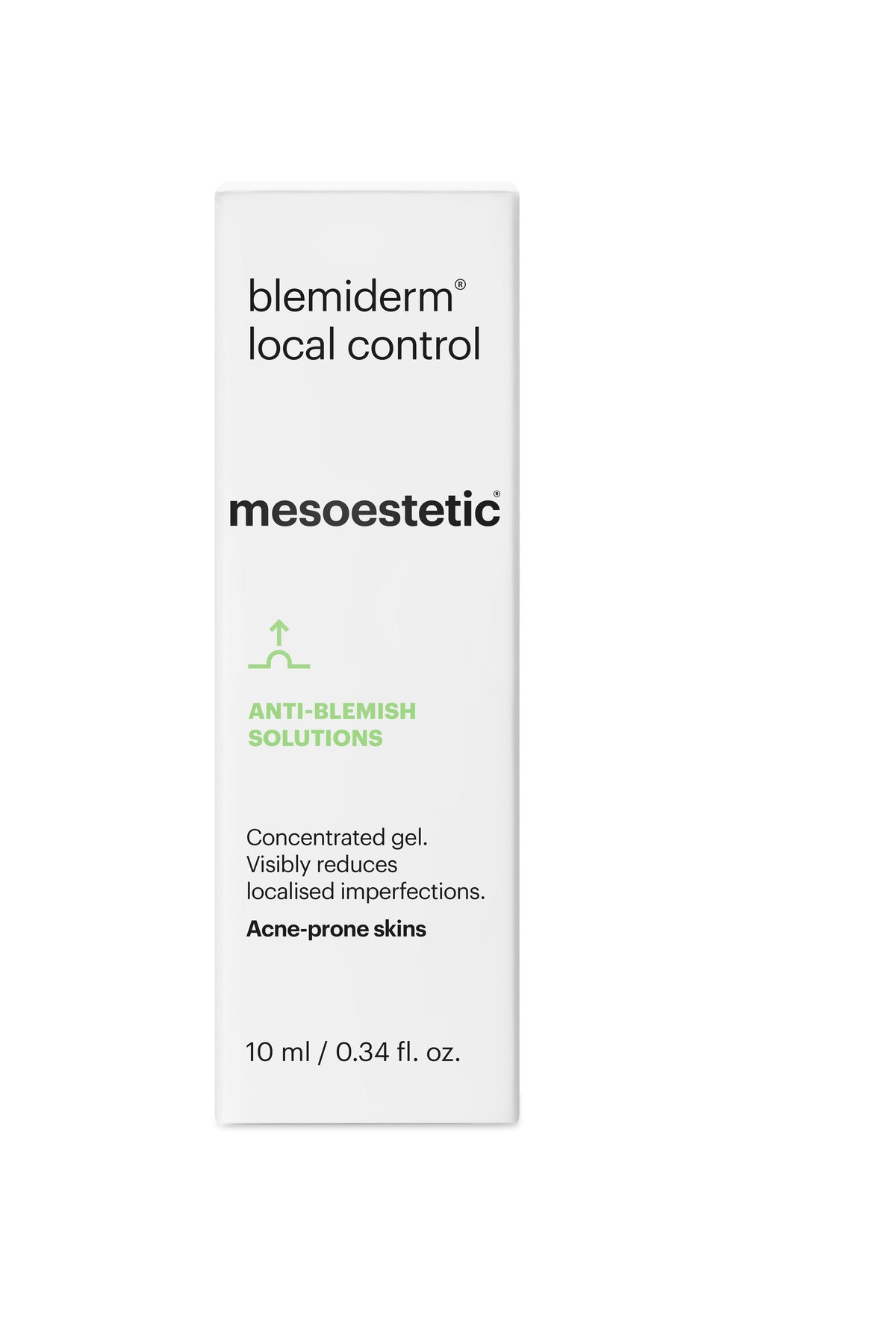 Emballasje til Mesoestetic Blemiderm Local Control 10 ml