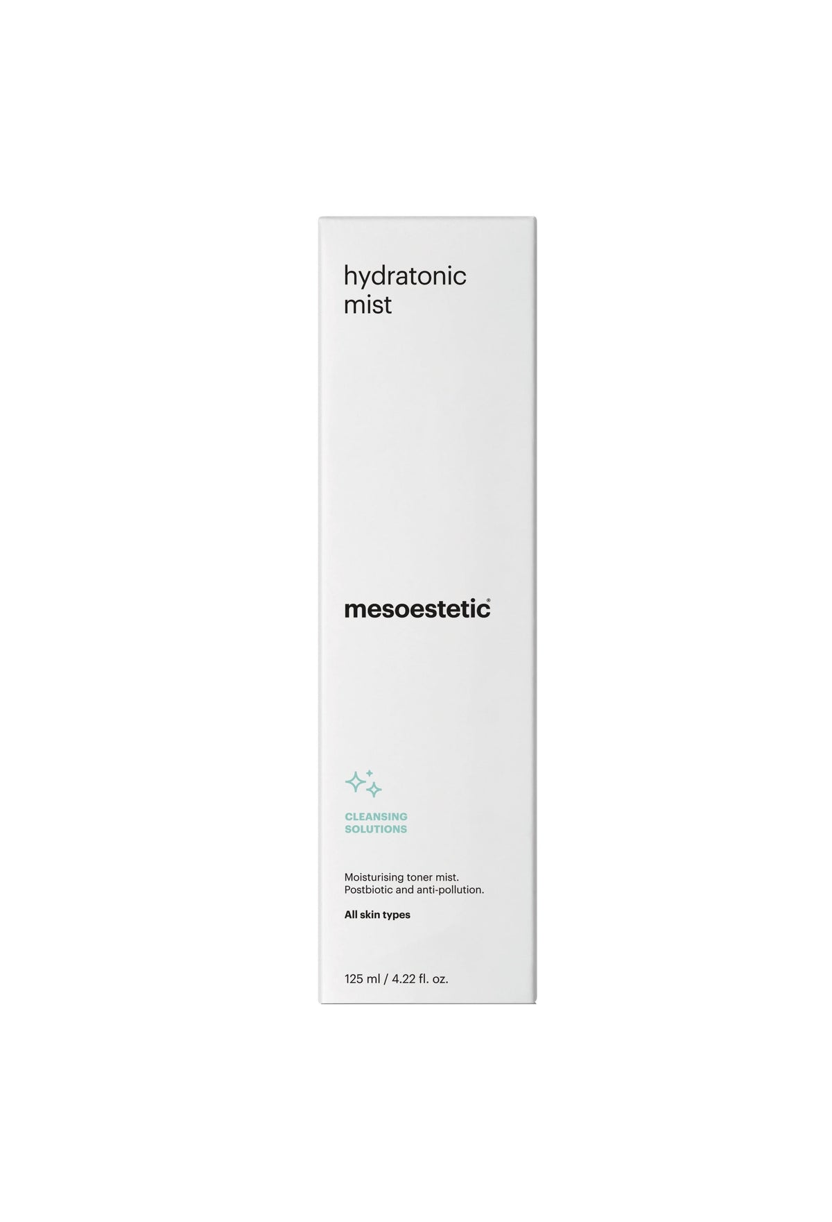 Ytteremballasje til Mesoestetic Hydratonic Mist 125 ml